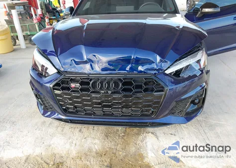2025 Audi S5 Sportback Premium Tfsi Quattro Tiptronic из США, поврежденный, VIN WAUC4CF57SA009312
